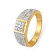 Opulent Diamond Finger Ring for Men,,hi-res image number null