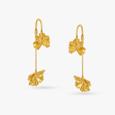 Amber Evenings Hoop Earrings