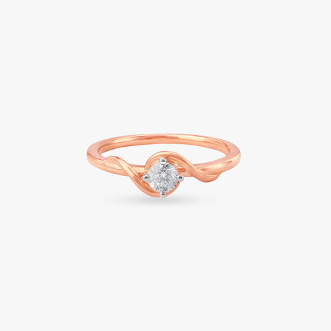 Twirl Spark Diamond Ring