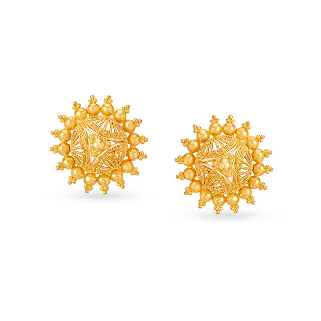 Dazzling Surreal Stud Earrings,,hi-res image number null