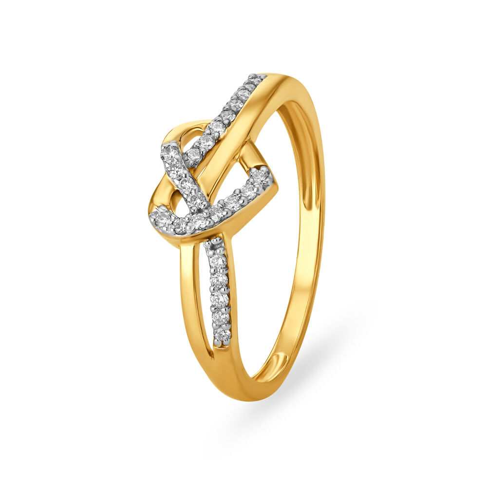 Heart shaped diamond ring tanishq new arrivals