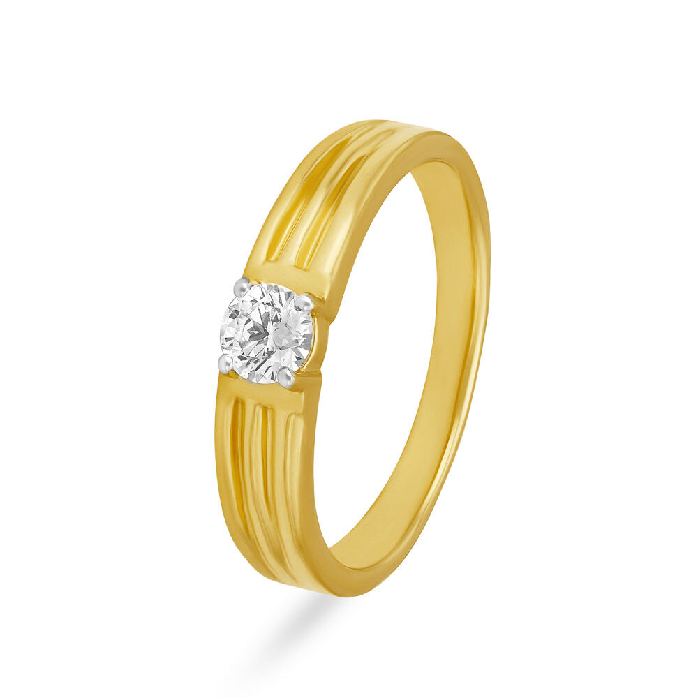 Single stone shop diamond ring tanishq