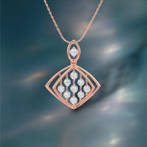 Prism Parade Diamond Pendant