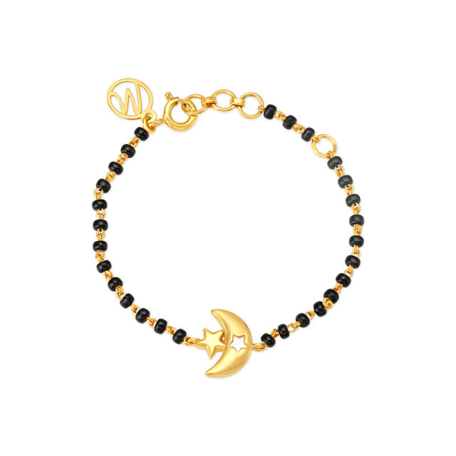 Elegant Moon and Stars Bracelet for Kids,,hi-res image number null