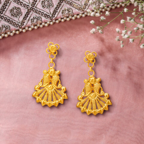 Opulent Peacock Necklace Set