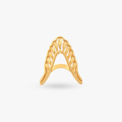 Arched Vanki Gold Ring