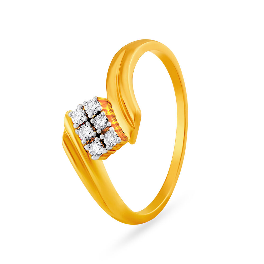 6 diamond on sale ring design