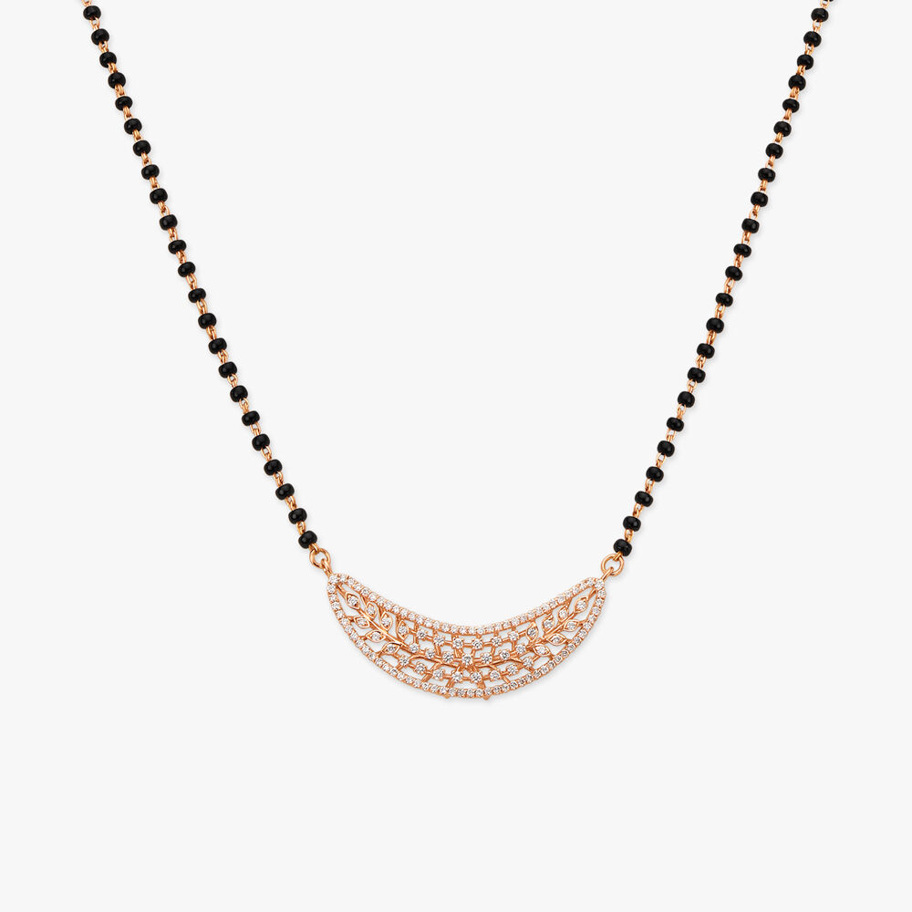 Evergreen Diamond Mangalsutra Tanishq Online Store