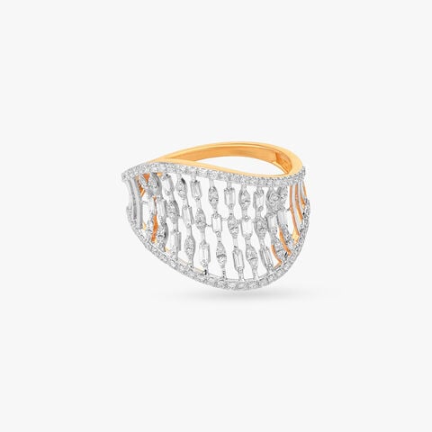Lumina Weave Diamond Ring