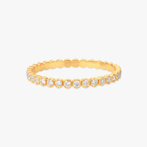 Eternity Glow Solitaire Bangle