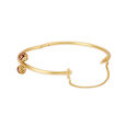 Charming Floral Gold Mesh Bangle,,hi-res image number null