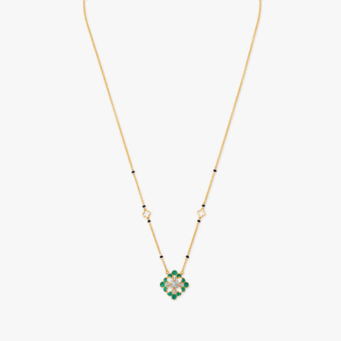 Petal Symphony Diamond Mangalsutra
