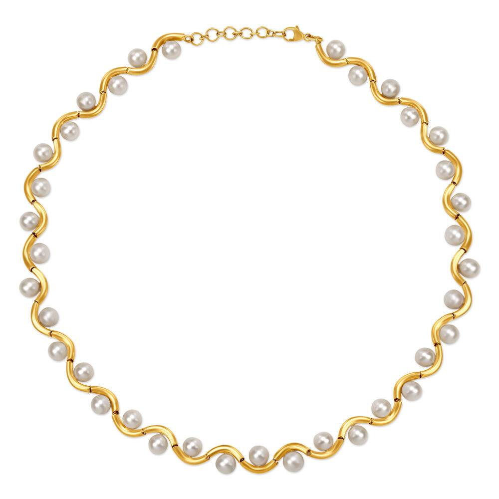 Tanishq pearl set discount