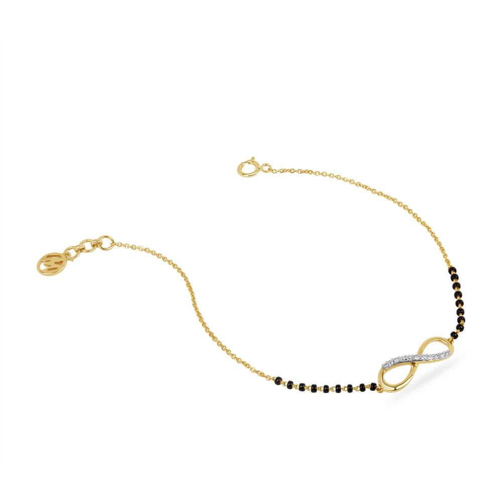 Tanishq top bracelet mangalsutra