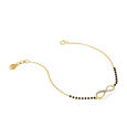 14KT Yellow Gold Diamonds-Are-Forever Mangalsutra Bracelet,,hi-res image number null