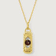 Guardian's Birthstone Gem 18 KT  Pendant with chain,,hi-res image number null