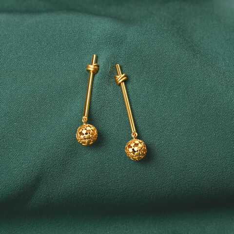 Immaculate Bar Drop Earrings