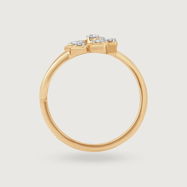Starstruck Elegance 14KT Diamond Finger Ring,,hi-res image number null