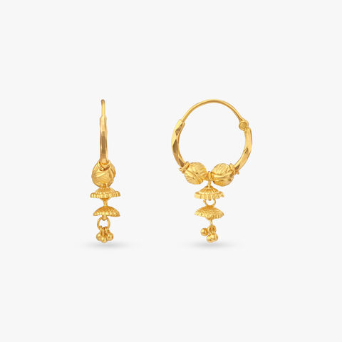 Mini Jhumka Hoop Earrings