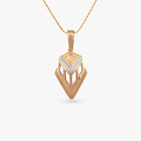 Guardian Edge Diamond Pendant For Men