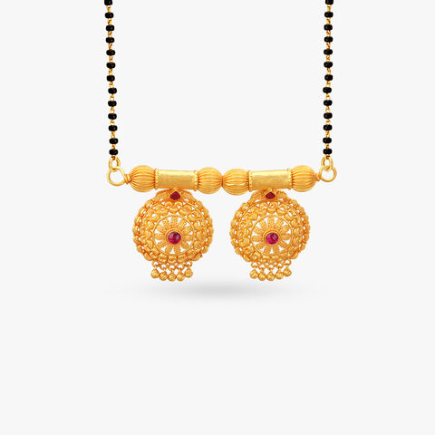 Radiant Beauty Gold Watti Pendant