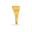 Subtle Marks Gold Finger Ring For Men,,hi-res image number null
