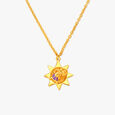 Quirky Chilling Ganesha Necklace for Kids,,hi-res image number null