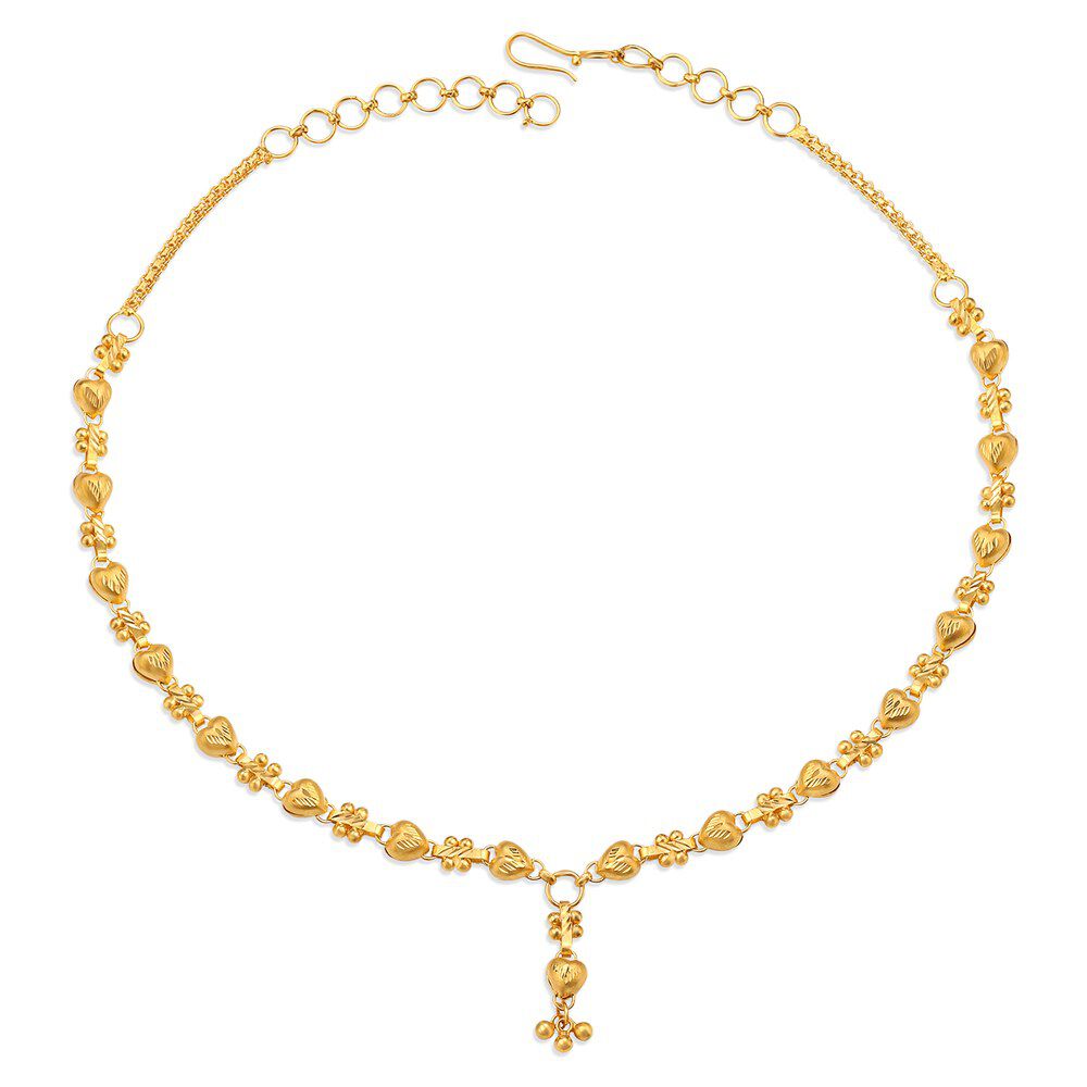 Tanishq online gold outlet necklace
