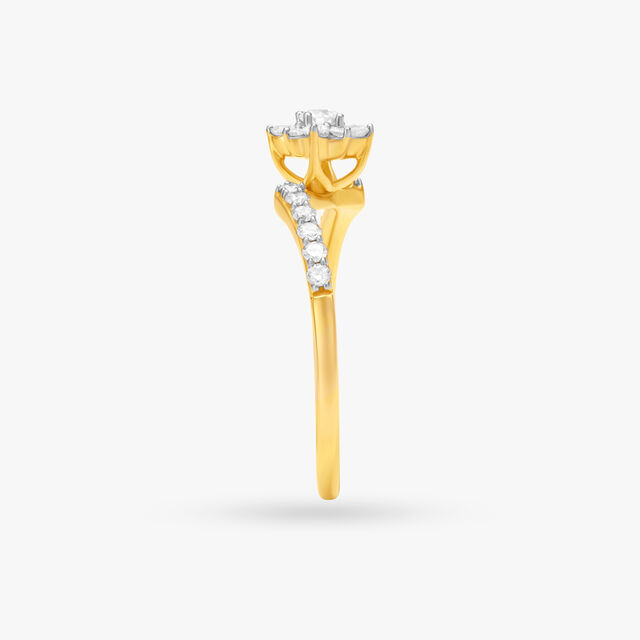 Gorgeous Floral Diamond Ring,,hi-res image number null