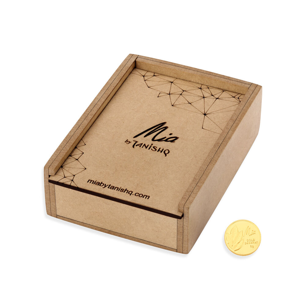 Tanishq gold coin 5 gm top