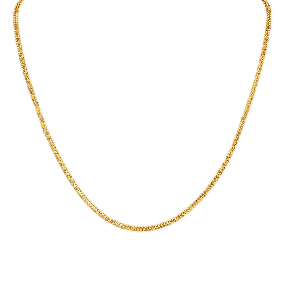 Gold chain hotsell design by tanishq