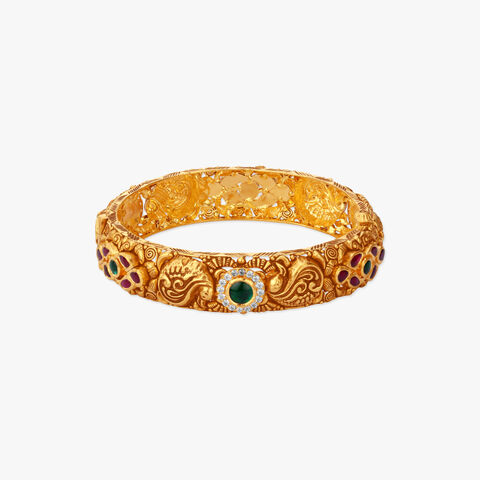 Regal Plume Gold Bangles