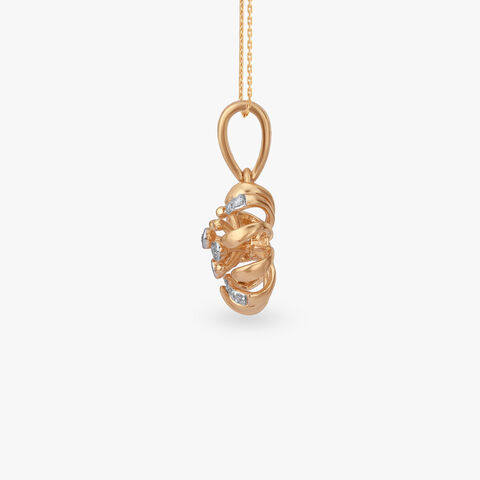 Radiance Drift Diamond Pendant