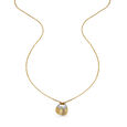 14KT Yellow Gold Seaside Glamour Pendant With Chain,,hi-res image number null