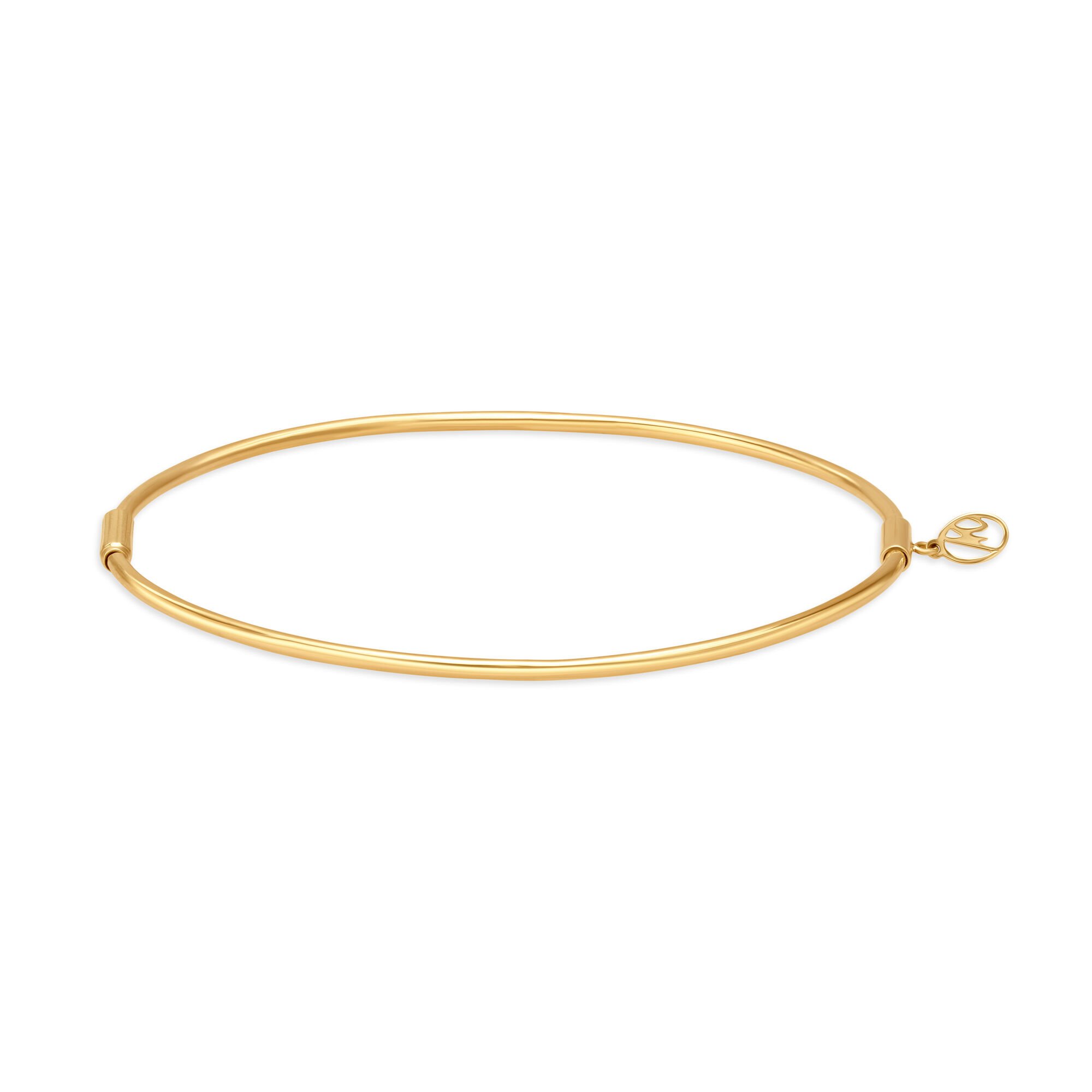 14Kt Gold Zirconia Heart Bezel Bangle Bracelet – elizabethjewelrycompany