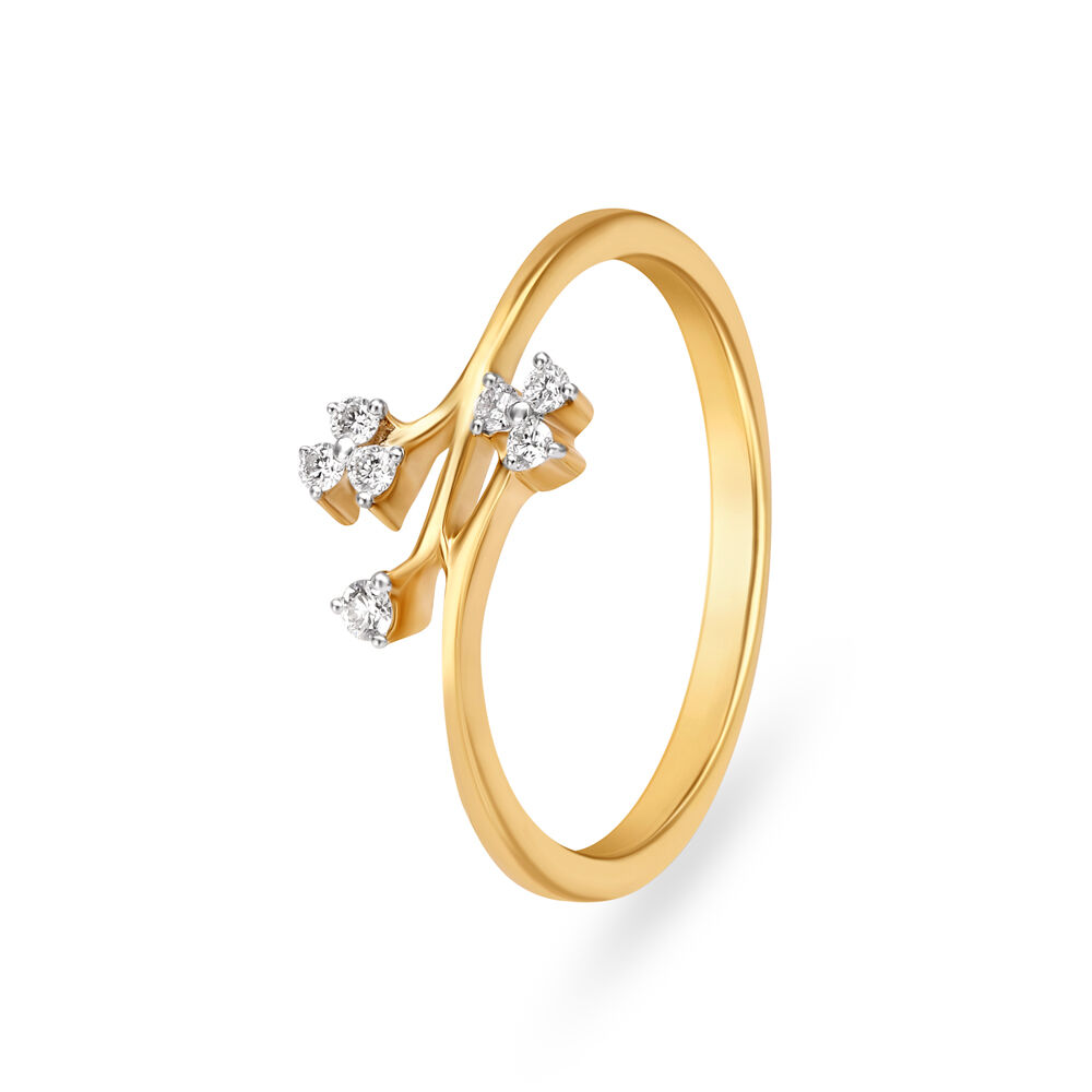 Gold ring shop tanishq online