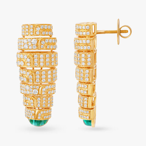 Drops of Eden Diamond Drop Earrings