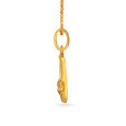 22 Karat Yellow Gold Oval Pendant,,hi-res image number null