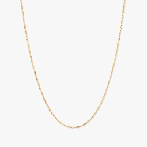 Ellipse Link Gold Chain