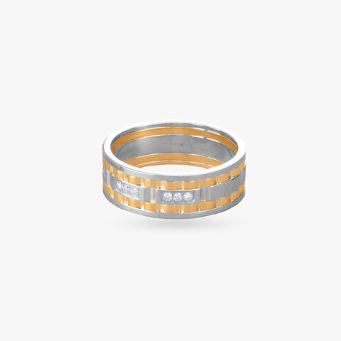 Precision Spark Diamond Ring for Men