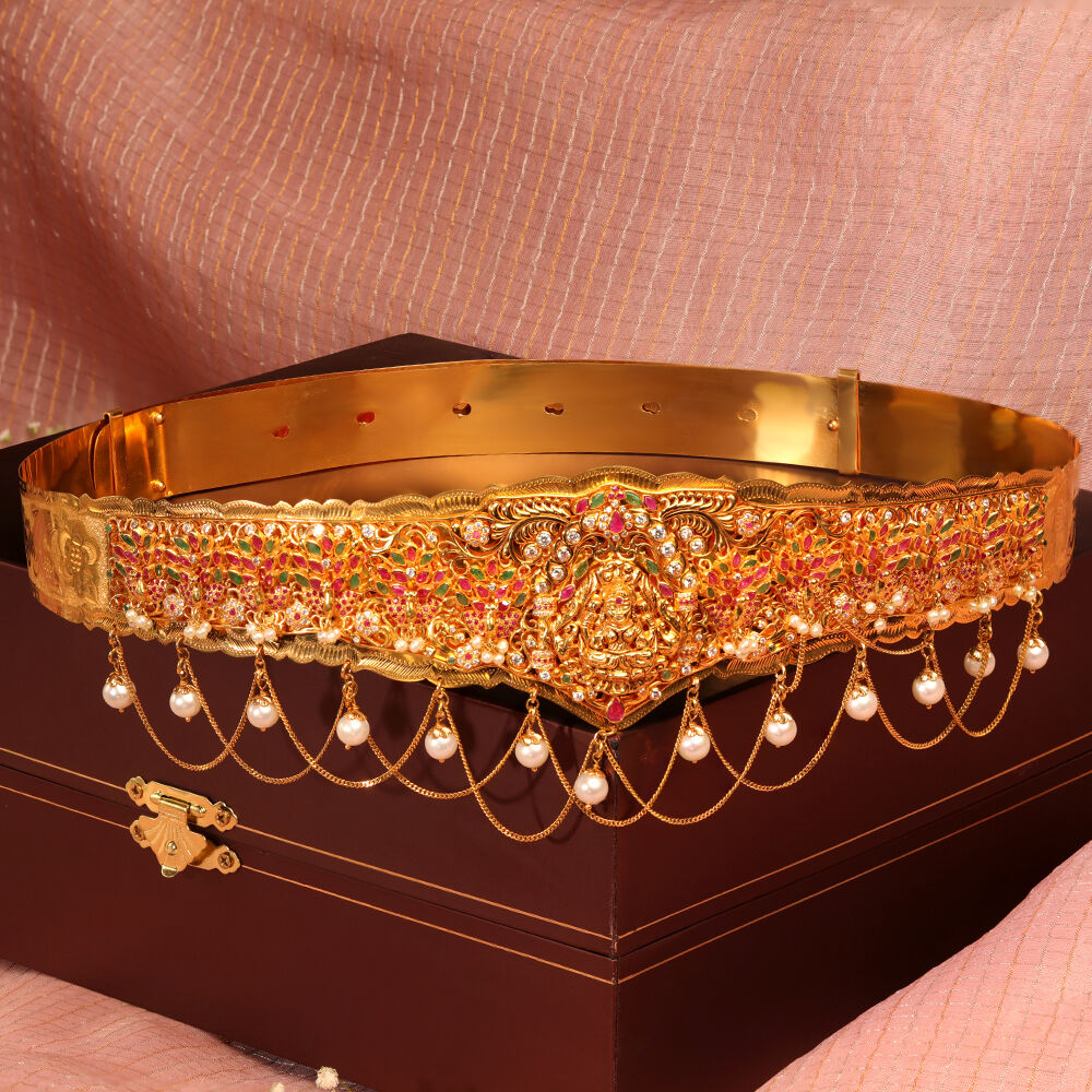 Womens gold waist belt discount