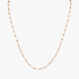 Alluring Beaded Gold Chain,,hi-res image number null