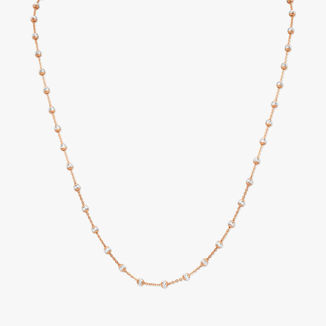 Alluring Beaded Gold Chain,,hi-res image number null