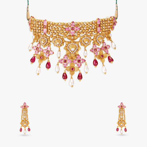 Blushing Radiance Necklace Set