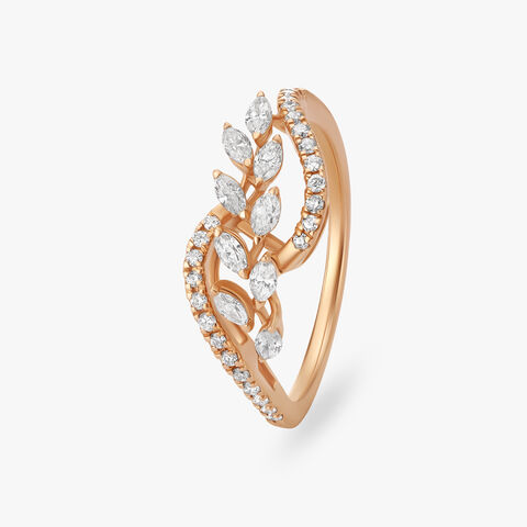 Array Diamond Finger Ring