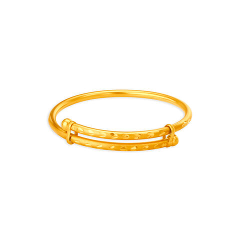 Sophisticated Gold Bangles