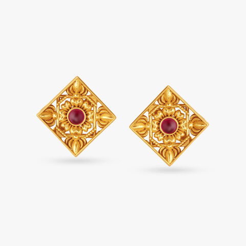 Ramappa Temple Detail Earrings