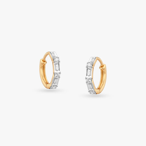 Modern Mosaic Diamond Nose Pin