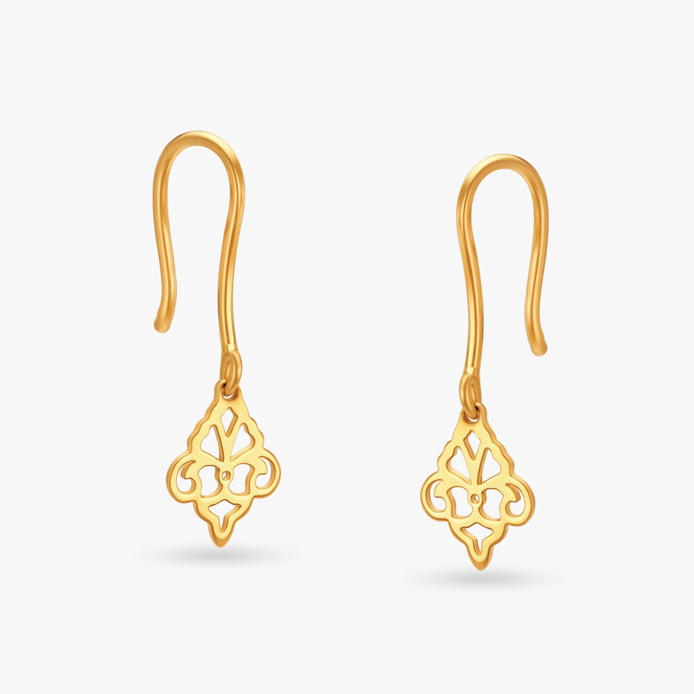 Gold earrings for baby girl in indian tanishq hotsell