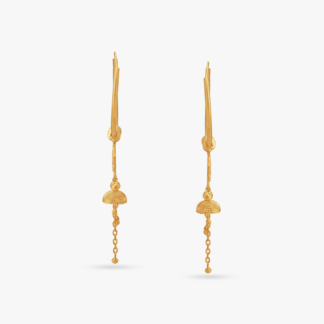 Lovely Rajkot Bali Hoop Earrings,,hi-res image number null